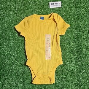 Old Navy Yellow Onesie